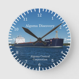Algoma Discovery clock Runde Wanduhr