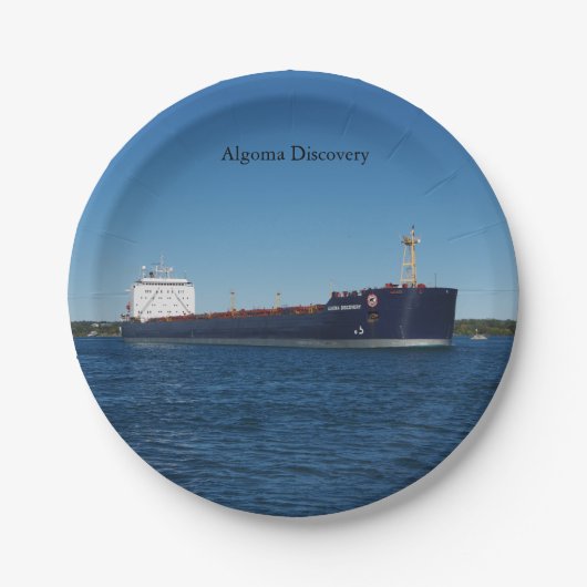 Algoma Discovery-Papierplatte Pappteller (Vorderseite)