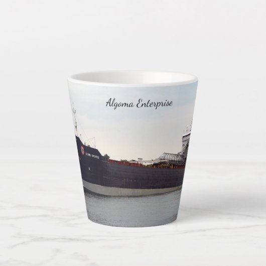 Algoma Enterprise latte Tasse (Vorderseite)