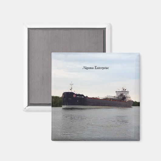 Algoma Enterprise-Magnet Magnet (Vorderseite/Rückseite)