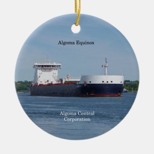 Algoma Equinox-Ornament Keramikornament (Vorne)
