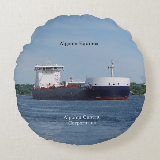 Algoma Equinox Rundkissen Rundes Kissen (Vorderseite)