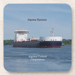 Algoma Equinox Set von 6 harten plastischen Unters Getränkeuntersetzer