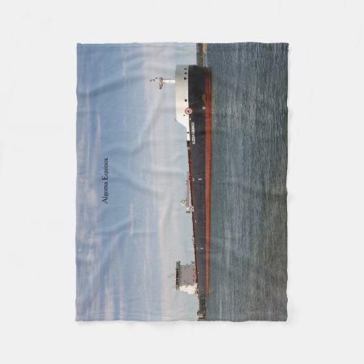 Algoma Equinox Vlies-Decke Fleecedecke (Vorderseite)