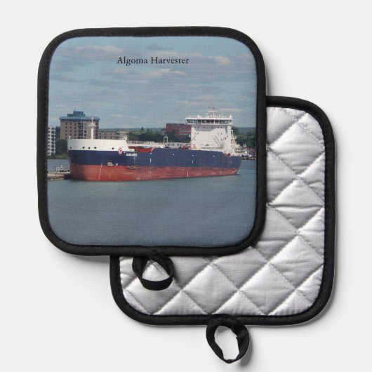 Algoma Harvester Potbesitzer Topflappen (Vorderseite/Rückseite)