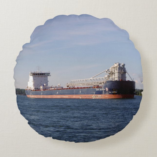 Algoma Innovator Rundkissen Rundes Kissen (Vorderseite)