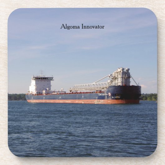 Algoma Innovator Set von 6 Kunststoff-Untersetzer Getränkeuntersetzer (Vorderseite)