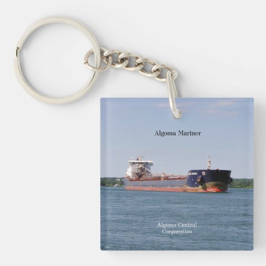 Algoma Mariner Acrylschlüsselkette Schlüsselanhänger (Vorderseite)