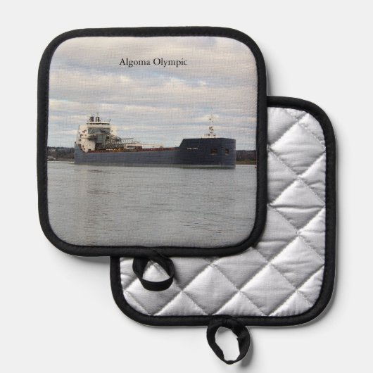 Algoma Olympic Potbesitzer Topflappen (Vorderseite/Rückseite)