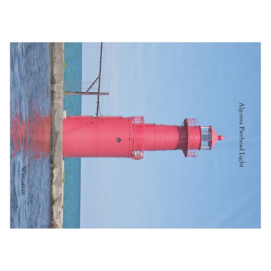 Algoma Pierhead Leichte Tischdecke (Vorderseite (Horizontal))
