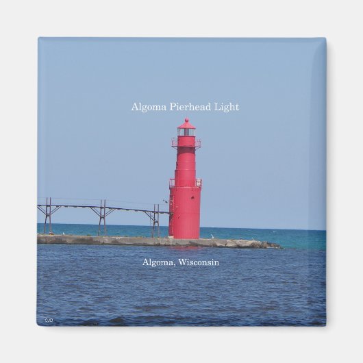 Algoma Pierhead Lichtmagnet Magnet (Vorne)