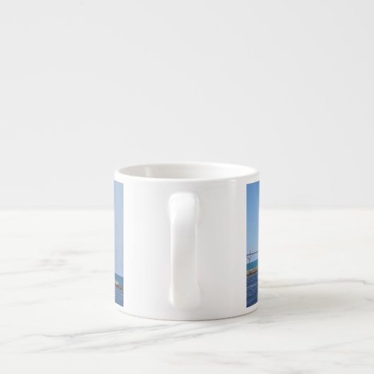 Algoma Pierhead Light Espresso Tasse (Rückseite)