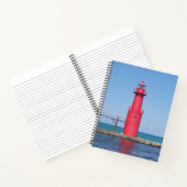Algoma Pierhead Light Notebook Notizblock (Innenseite)