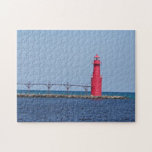 Algoma Pierhead Light Puzzle (Horizontal)