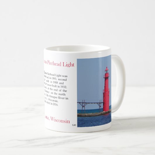 Algoma Pierhead Light Tasse (VorderseiteRechts)