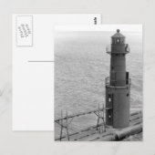 Algoma Pierhead Lighthouse Postkarte (Vorne/Hinten)
