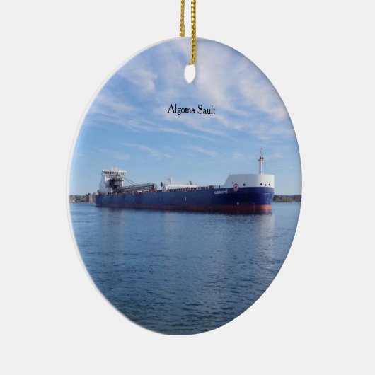 Algoma Sault-Ornament Keramik Ornament (Rechts)