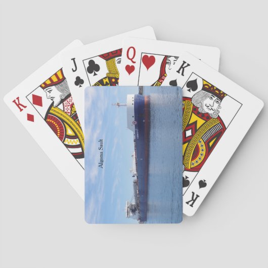 Algoma Sault Spielkarten (Rückseite)