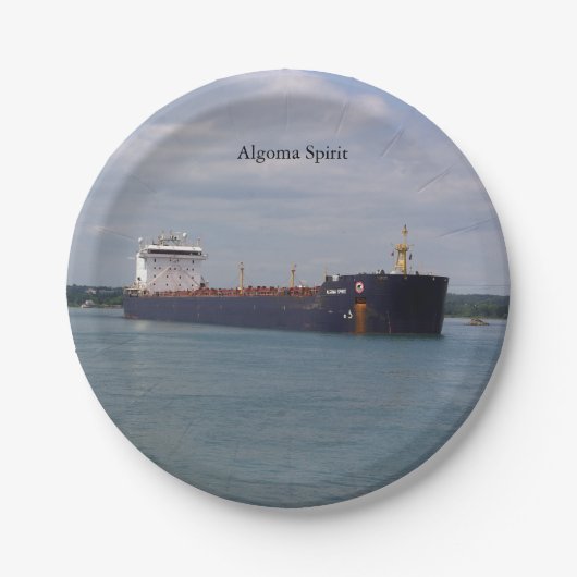 Algoma Spirit Papierteller (Vorderseite)