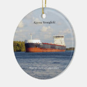 Algoma Strongfield-Ornament Keramikornament (Links)