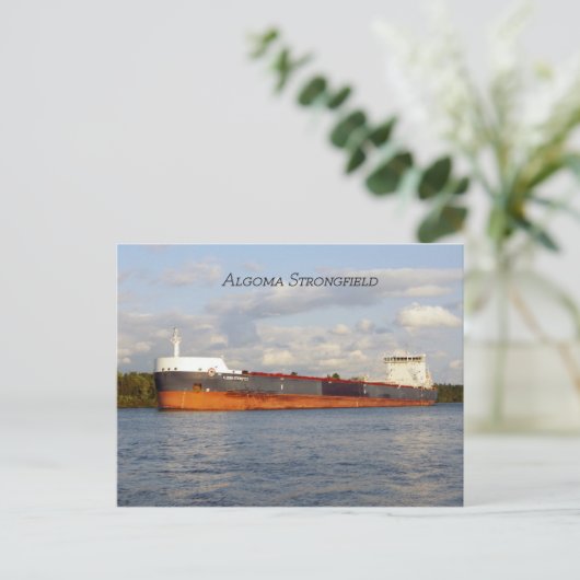 Algoma Strongfield Postkarte (Stehend Vorderseite)
