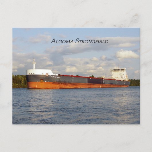 Algoma Strongfield Postkarte (Vorderseite)