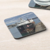 Algoma Transfer Set von 6 harten Kunststoff-Unters Untersetzer (Linke Seite)