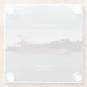 Algoma Transport glass Untersetzer (Rückseite)
