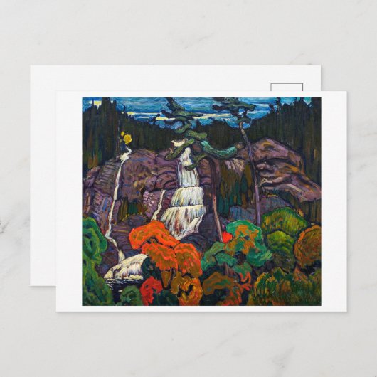 Algoma Waterfall | J.E.H. MacDonald | Postkarte (Vorne/Hinten)