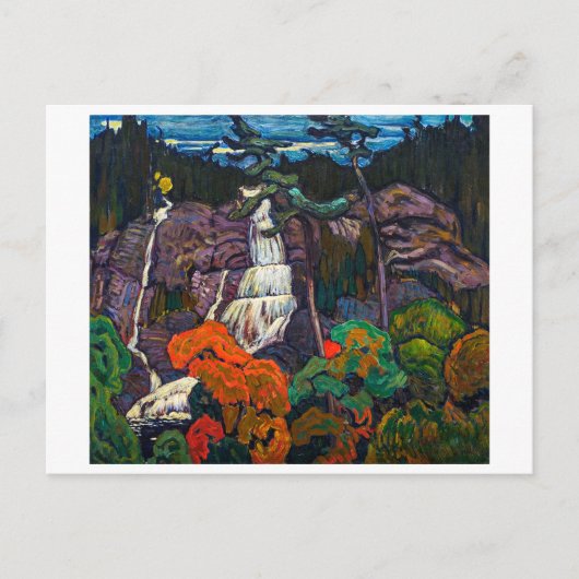 Algoma Waterfall | J.E.H. MacDonald | Postkarte (Vorderseite)