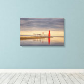 Algoma Wisconsin Lighthouse Leinwand (Insitu (Holzboden))