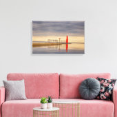 Algoma Wisconsin Lighthouse Leinwand (Insitu (Wohnzimmer))