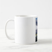Algoma Wisconsin rote Leuchtturm-Kaffee-Tasse Kaffeetasse (Links)
