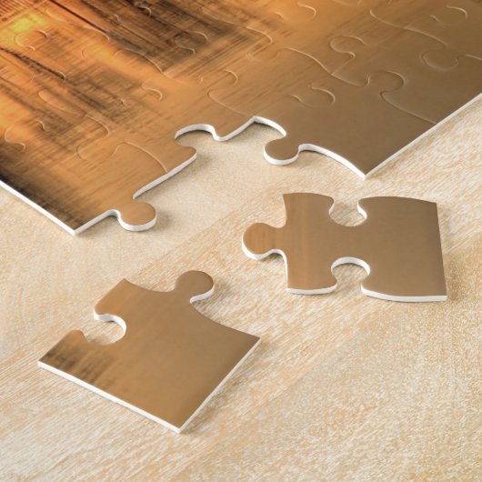 Algoma Wisconsin. Weihnachtsgrüße Puzzle (Seite)