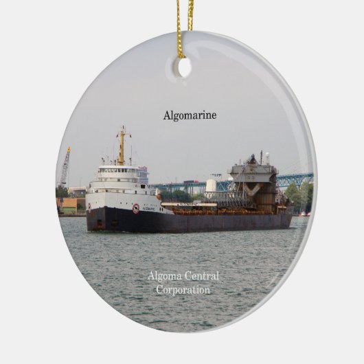 Algomarine-Ornament Keramikornament (Links)