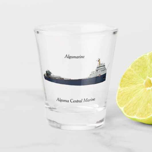 Algomarine-Schnapsglas Schnapsglas (Vorderseite)