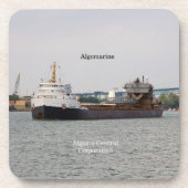 Algomarine Set von 6 harten Untersetzer aus Kunsts