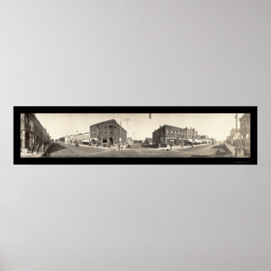 Algona, IA-Foto 1907 Poster (Vorne)