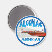 Algonac Michigan Magnet (Vorderseite/Rückseite)