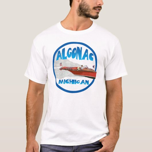 Algonac Michigan T-Shirt (Vorderseite)