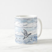 Algonac Wetlands Geese Mug Kaffeetasse (VorderseiteRechts)
