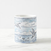 Algonac Wetlands Geese Mug Kaffeetasse (Mittel)