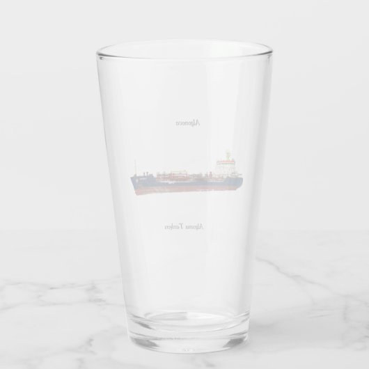 Algonova-Glas Glas (Rückseite)