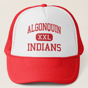 Algonquin - amerikanischer Ureinwohner - Mitte - Truckerkappe