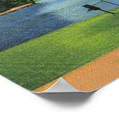Algonquin Bay View von Buck Mt und Pilot Knob Poster (Ecke)