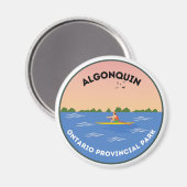 Algonquin Ontario Provincial Park Magnet (Vorderseite/Rückseite)