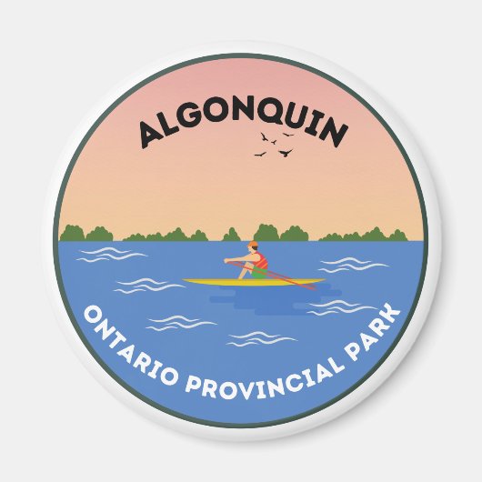 Algonquin Ontario Provincial Park Magnet (Vorne)