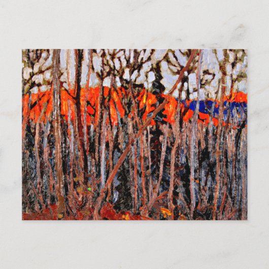 Algonquin Park, Gemälde von Tom Thomson Postkarte (Vorderseite)