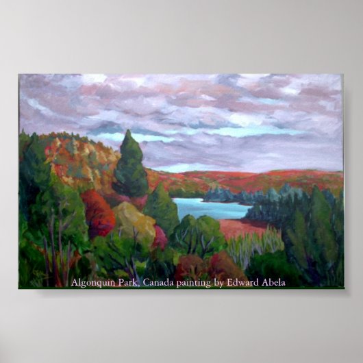 ALGONQUIN PARK PANORAMA POSTER (Vorne)