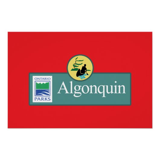 Algonquin-Park Poster (Vorderseite)